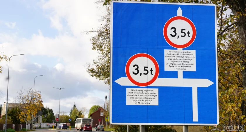 Koniec z tirami na Browarowej -  teraz muszą jeździć przez Jaroszewo 