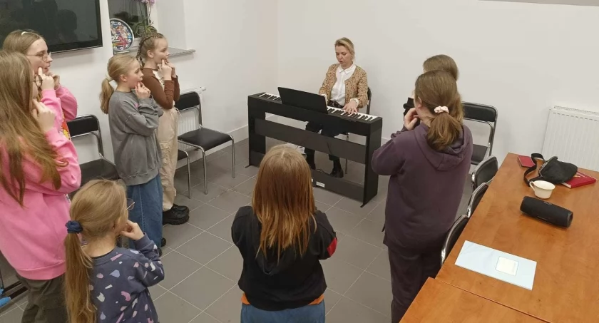 Śpiewać każdy może, czyli warsztaty śpiewu w Kcyni 