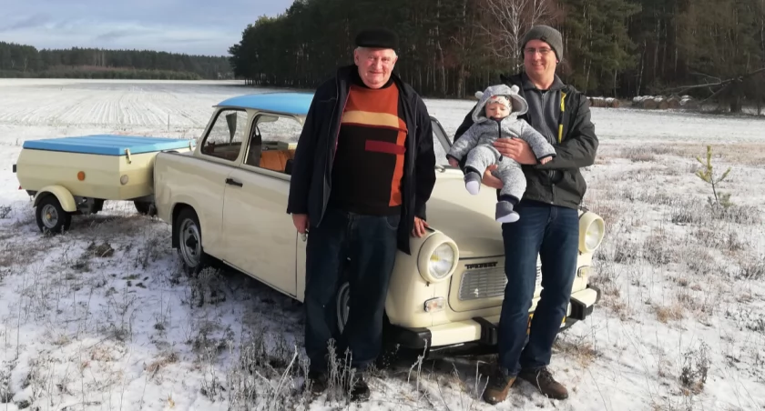 Klasyki z PRL-u podbijają Pałuki. Michał Miler o motoryzacyjnej pasji (zdjęcia)