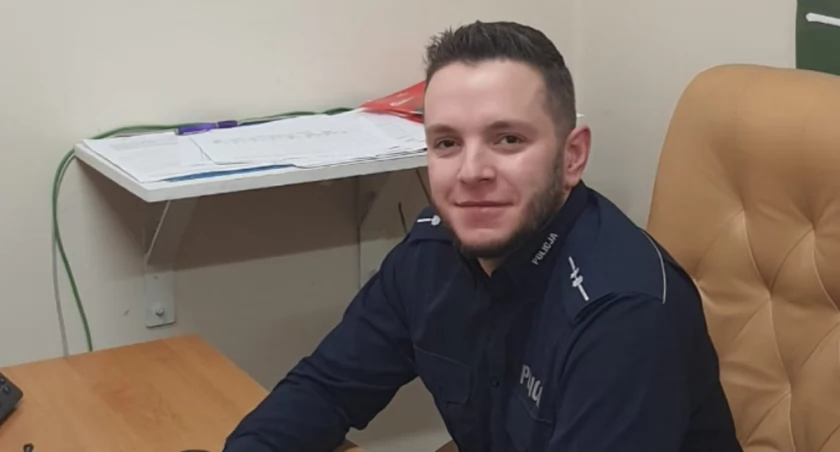 Dzielnicowy w czasie wolnym od służby zatrzymał poszukiwanego 