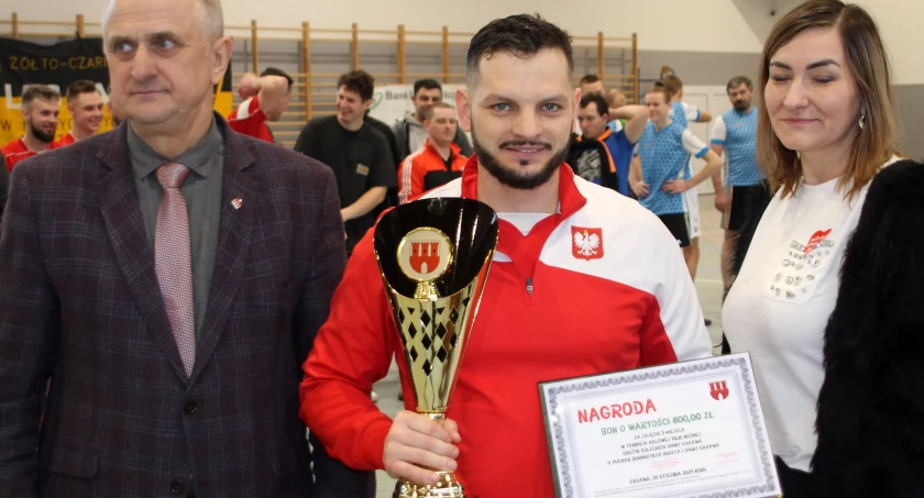 Sołectwo Łysinin z pucharem burmistrza (zdjęcia)