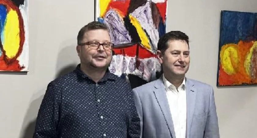 Malarstwo intuicyjne, wernisaż malarstwa Karola Satera w SzDK (zdjęcia)