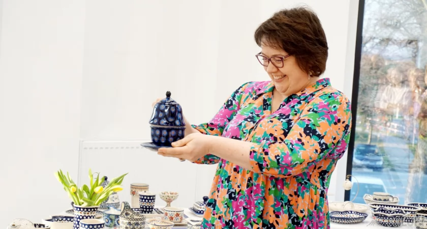 Ceramika i porcelana Danuty Ratajczak na pierwszym piętrze Wieży Ciśnień (zdjęcia)
