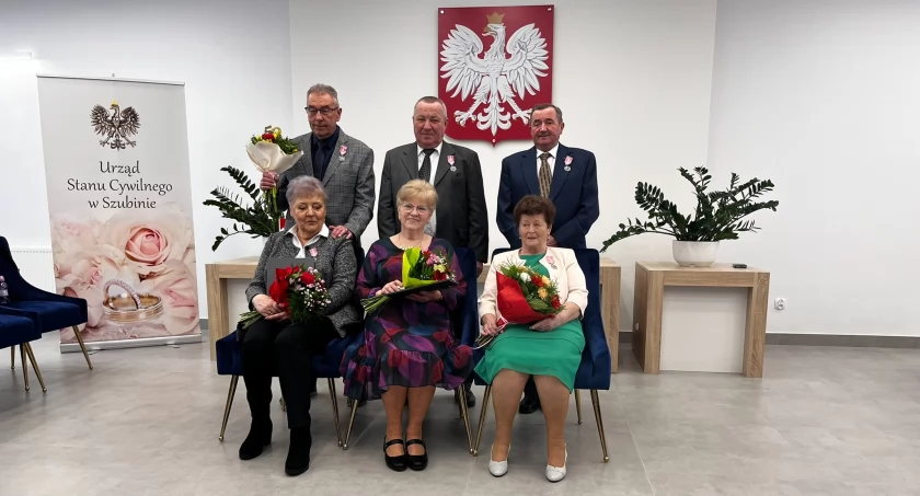 Złote gody w Szubinie, trzy pary świętowały pięćdziesięciolecie pożycia małżeńskiego (zdjęcia)