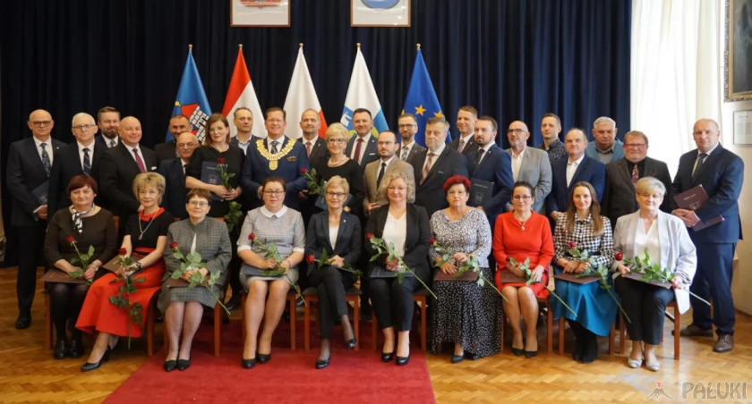 Burmistrz Żnina pożegnał swoich dyrektorów (zdjęcia)