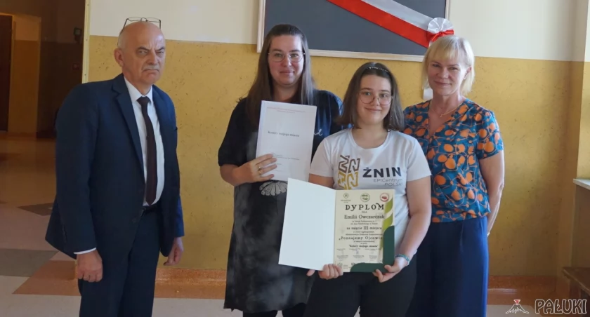 Emilia Owczarczak pokazała żnińskie murale i została laureatką ogólnopolskiego konkursu