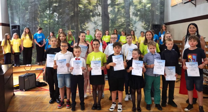 Koncert talentów w żnińskiej jedynce
