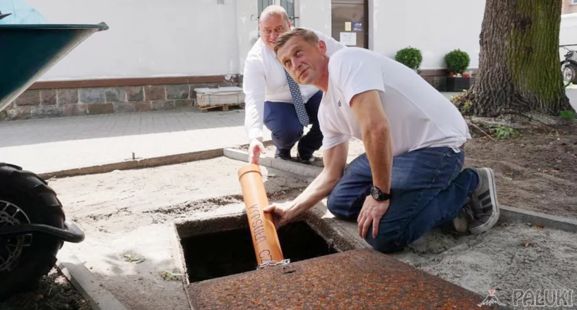 Powstający skwer skrywa teraz skarb dla kolejnych pokoleń