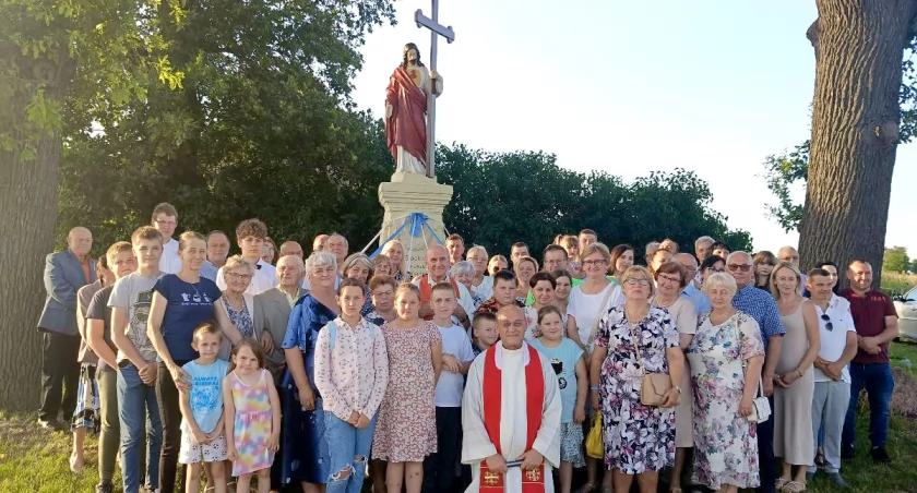 100-lecie przydrożnej figury w Jadownikach Bielskich