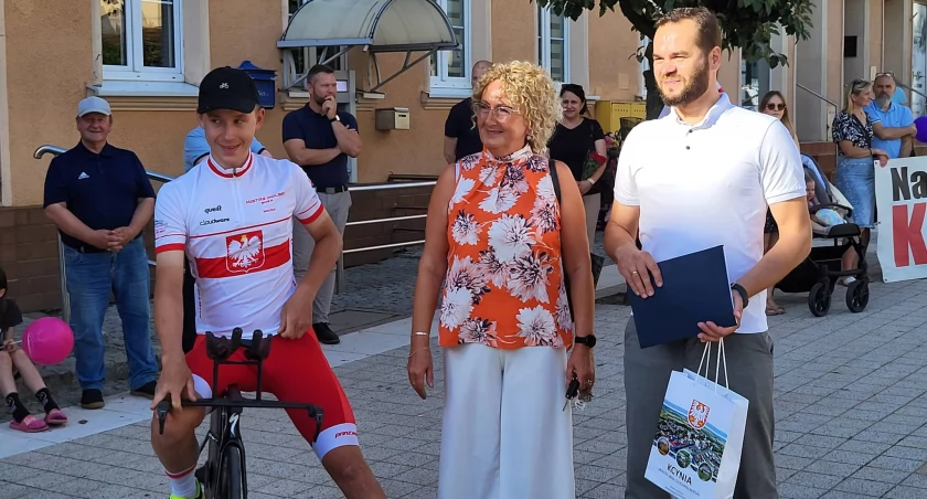 Kcynianin Kacper Gieryk ambasadorem VIII Ogólnopolskiego Wyścigu Kolarskiego Pałuki Tour 