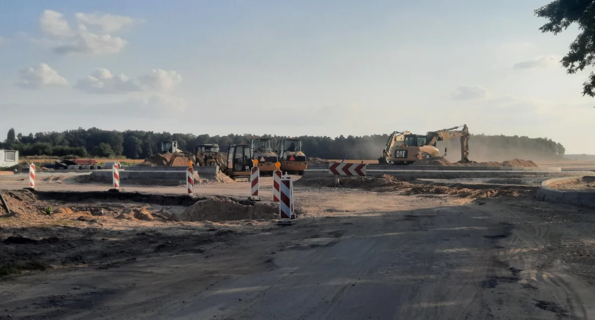 Mirkowice-Rąbczyn. Objazdy mogą obowiązywać jeszcze przez kilka miesięcy