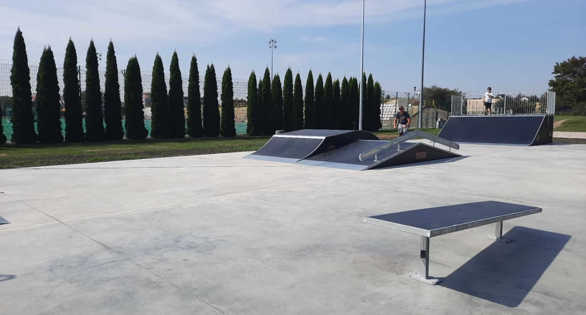 Gąsawski skatepark w pełni gotowy na bezpieczne akrobacje