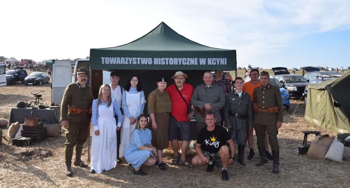 Członkowie Towarzystwa Historycznego w Kcyni aktywni w gminie i poza jej granicami