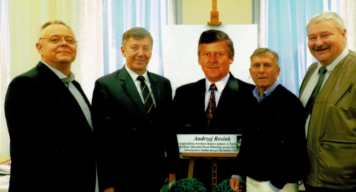 20 lat temu odszedł od nas Andrzej Rosiak. Działacze kulturalni ze Żnina oddają mu hołd