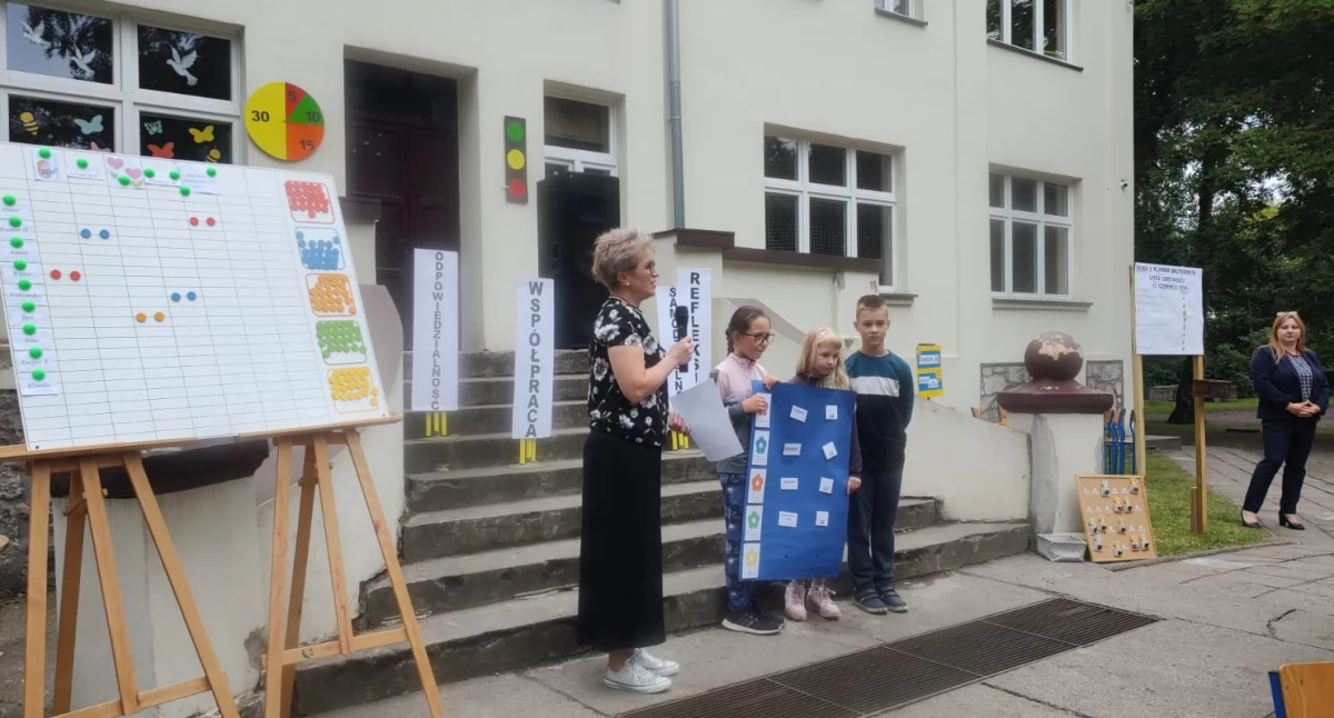Innowacyjny plan nauczania w Słębowie. Placówka została certyfikowaną Szkołą Daltońską