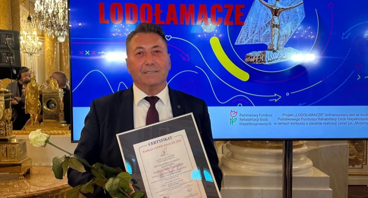 Martina Żnin na Gali Lodołamaczy 2024 na Zamku Królewskim w Warszawie (zdjęcia)