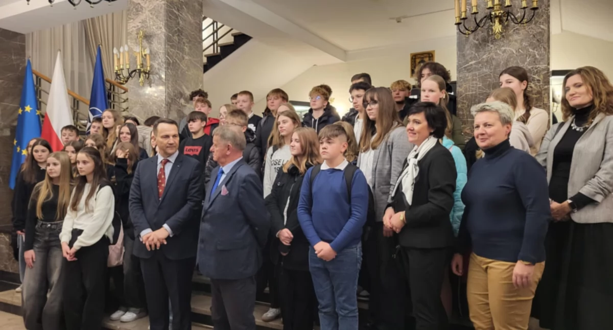 Uczniowie klas VII i VIII wzięli udział w obradach Sejmu 