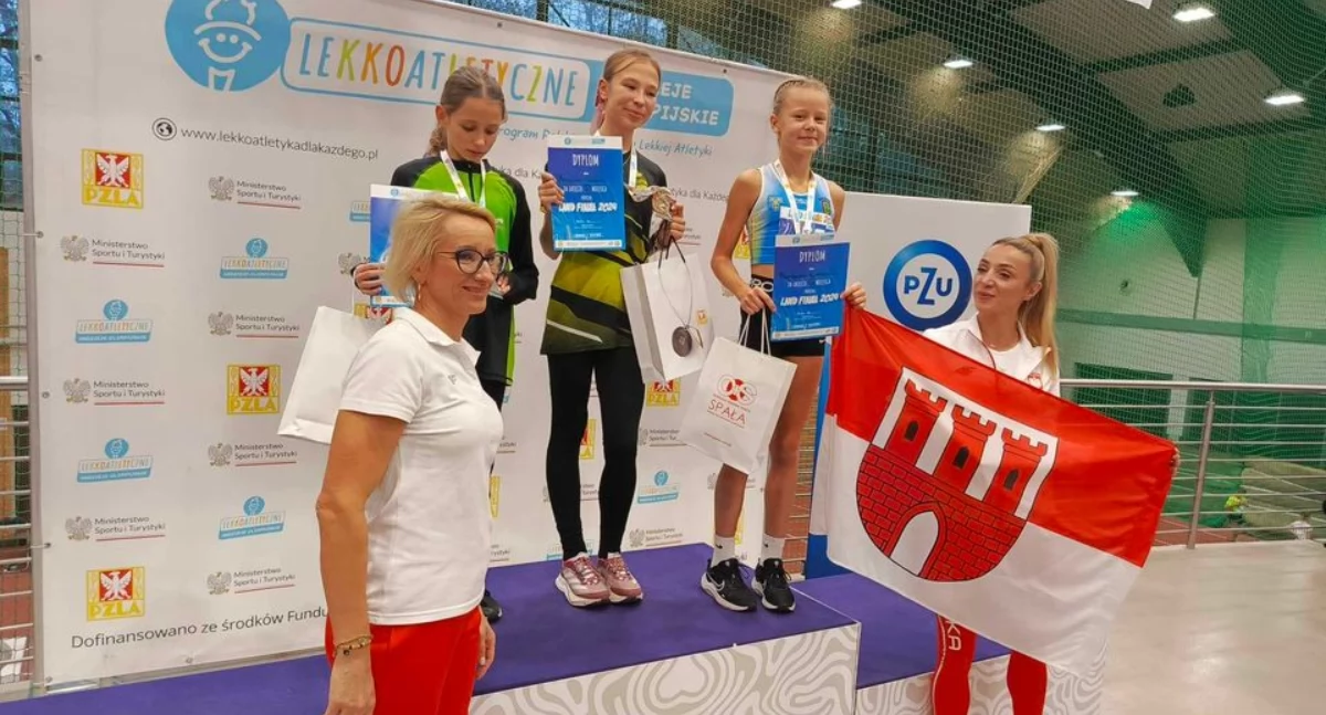 Barbara Romańska brązową medalistką Polski U12