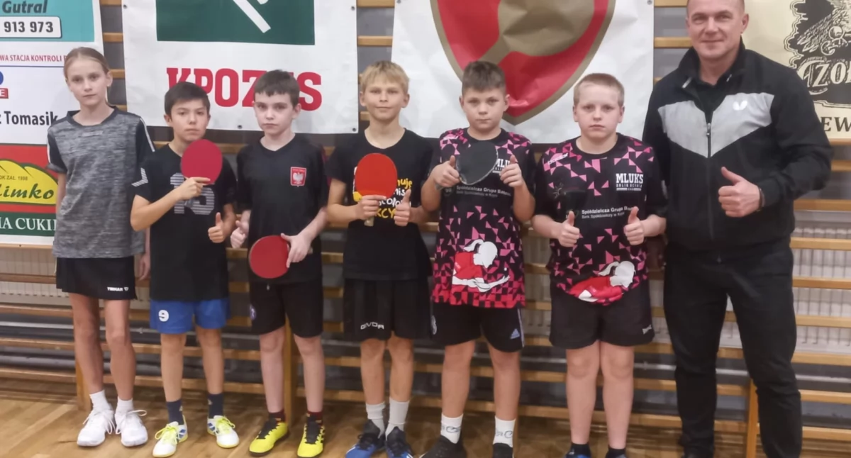 Sukcesy sekcji tenisa stołowego klubu Orlik Kcynia 