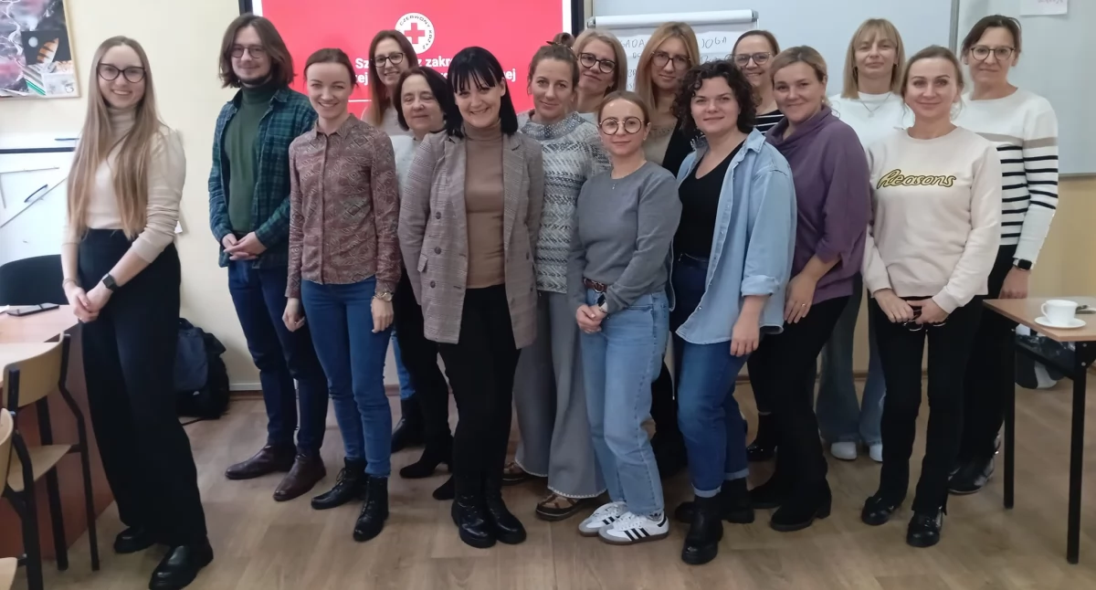 Pierwsza pomoc psychologiczna w łabiszyńskie szkole podstawowej