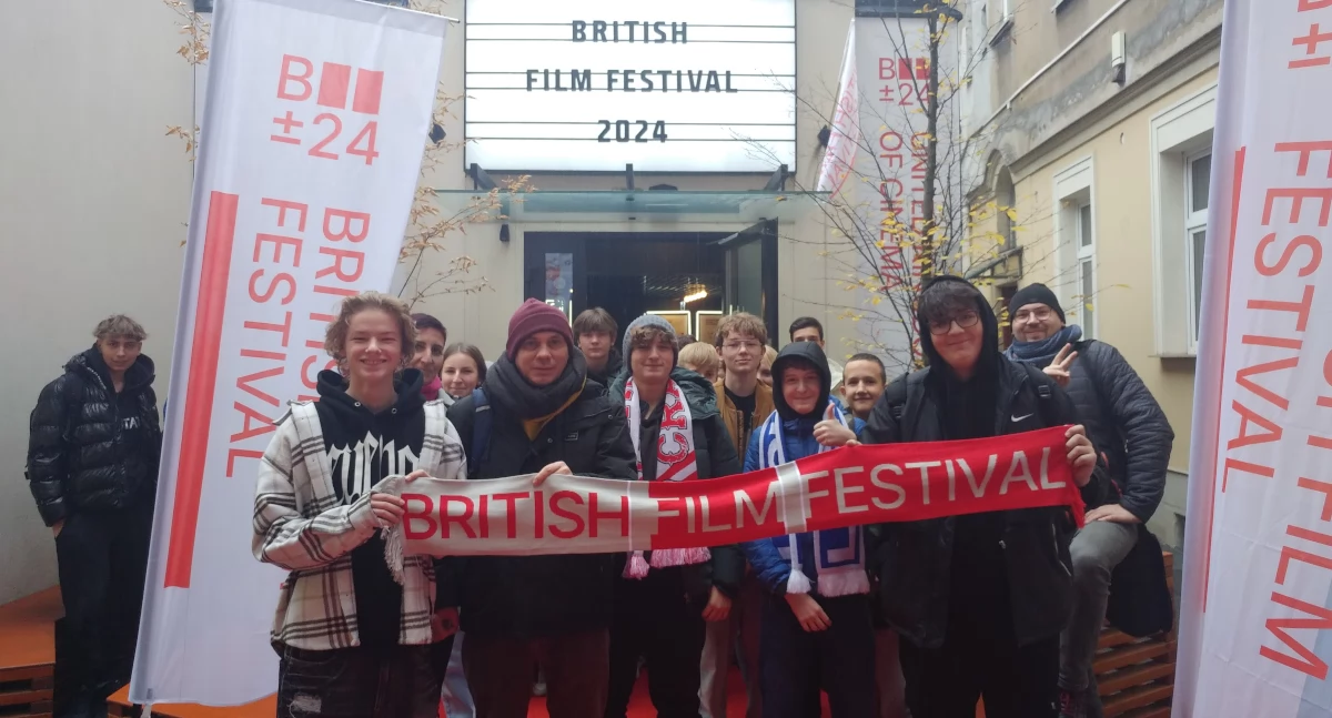 Licealiści ze Żnina na British Film Festival w Poznaniu
