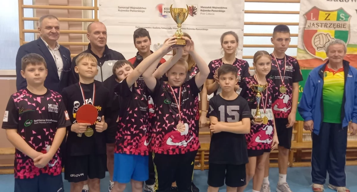 Rewelacyjny występ tenisistów Orlika Kcynia w mistrzostwach LZS województwa 