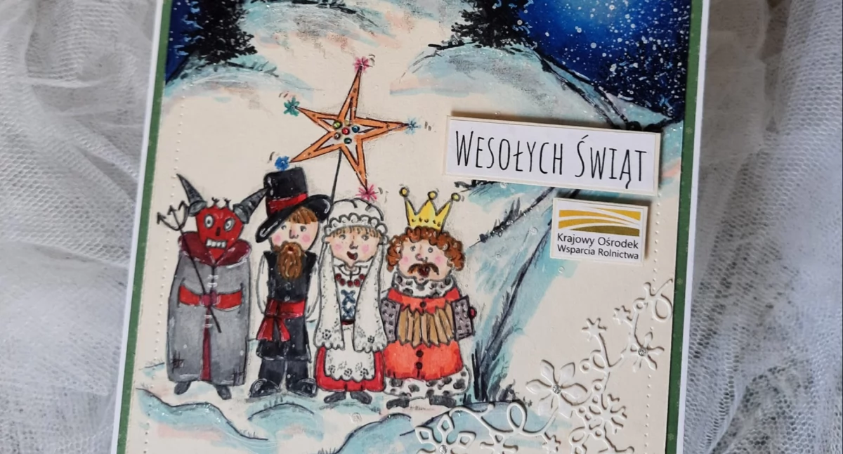 KGW Smogulecka Wieś wśród laureatów ogólnopolskiego konkursu na kartkę świąteczną