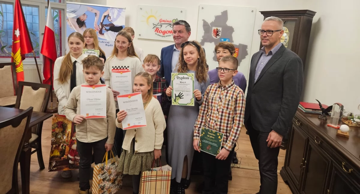 Sprzeciw wobec przemocy na rysunkach i filmach. GOPS w Rogowie rozstrzygnął konkursy