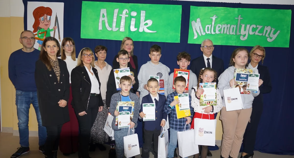 Nagrody i upominki dla Alfików w żnińskiej piątce (fotogaleria)
