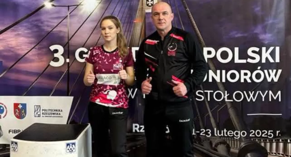 Fantastyczny występ Wiktorii Kowalskiej w Rzeszowie podczas Grand Prix Polski w tenisie stołowym