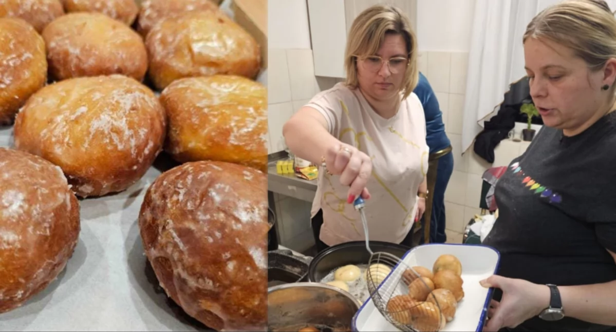 Ponad półtora tysiąca pączków usmażyły gospodynie z Lubcza 