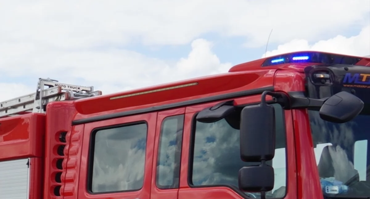 Strażacy z pomocą 7-miesięcznemu dziecku