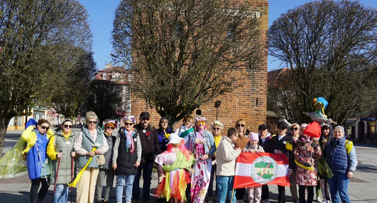 Wiosenny rajd pieszy żnińskiego PTTK