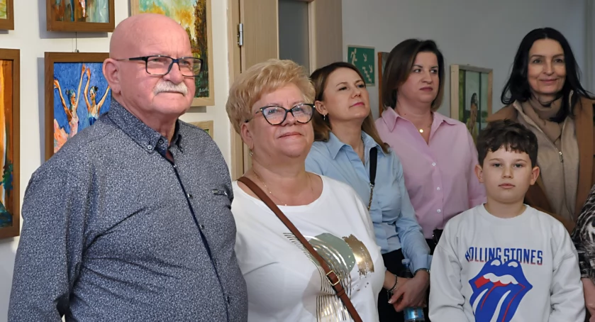 Wernisaż Bogdana Krala w szubińskiej Bibliotece