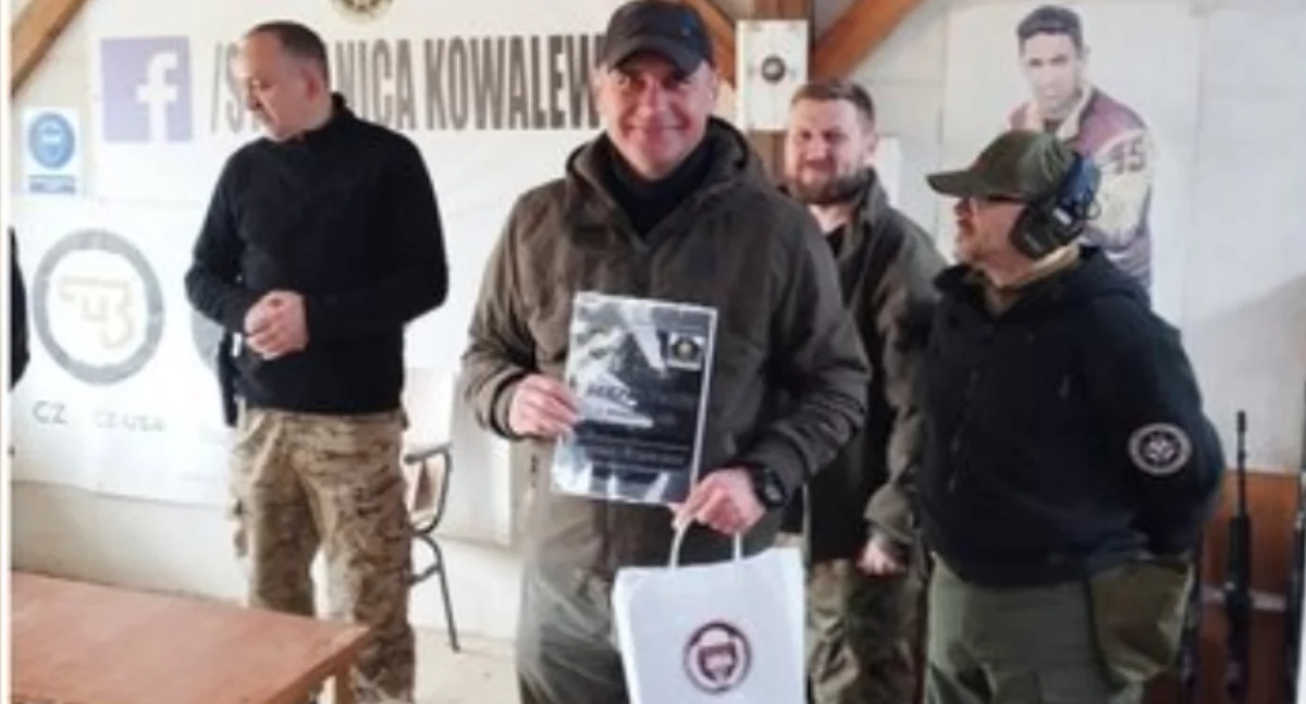 Jan Tomaszewski wygrał pucharową rywalizację na strzelnicy w Kowalewku