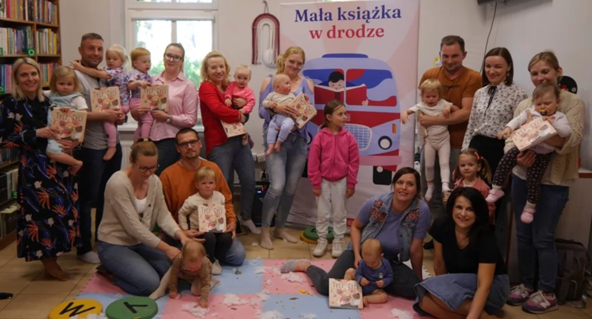Projekt dla tyci, tyci przedszkolaków w łabiszyńskiej bibliotece