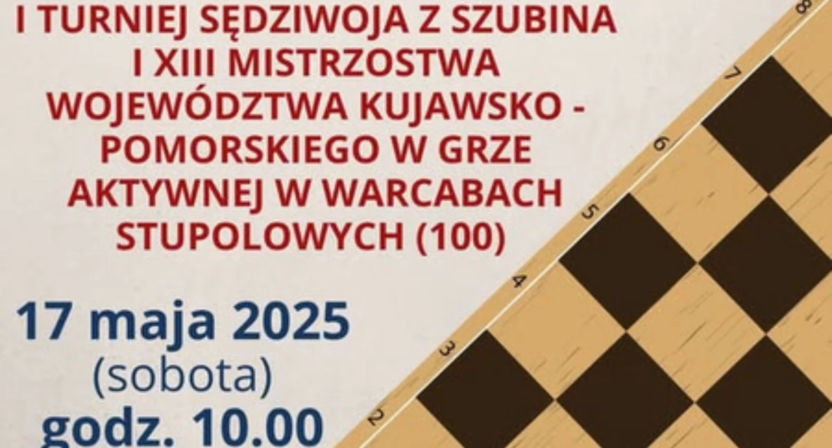 Warcabowe mistrzostwa województwa w szubińskim muzeum