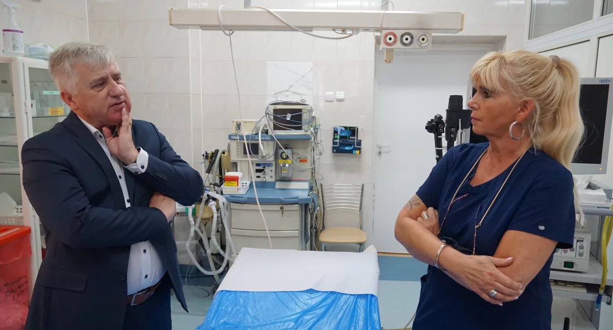 Szpital w Żninie potrzebuje nowego endoskopu. Działalność pracowni zawieszona (film)