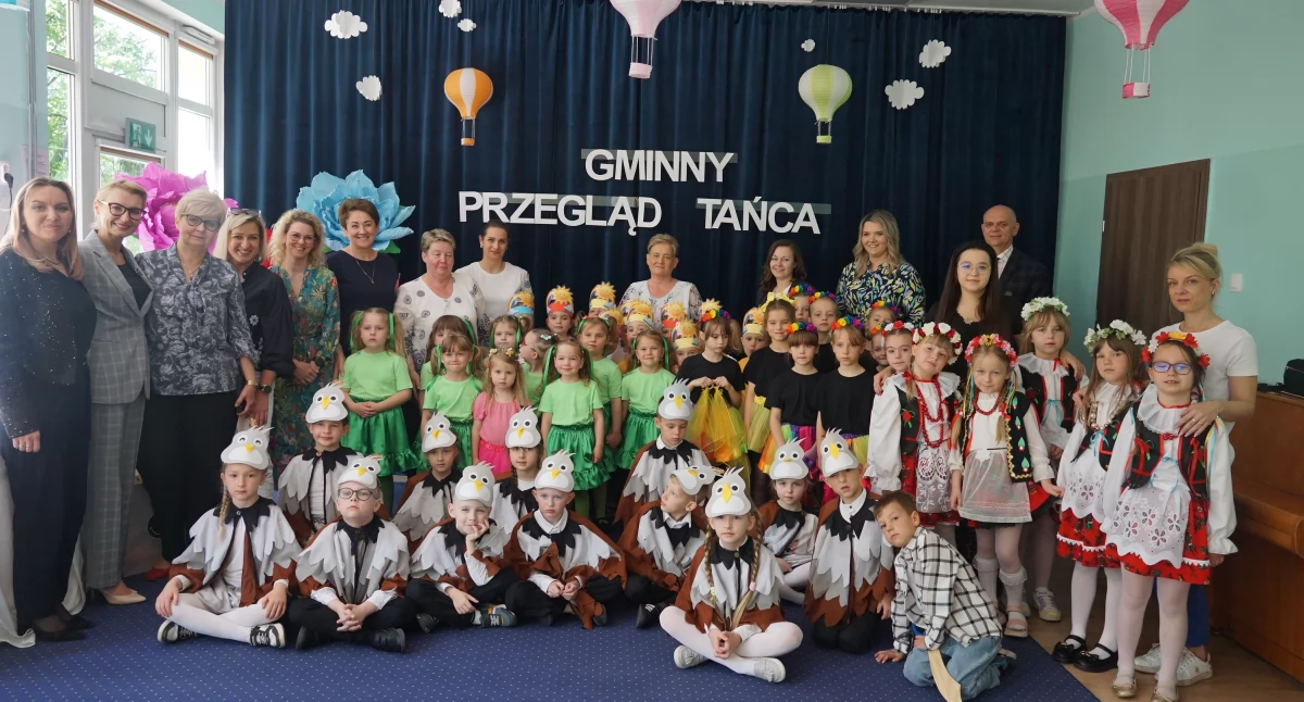 Taneczna podróż przedszkolaków z gminy Żnin po utworach Marii Konopnickiej (film + fotogaleria)