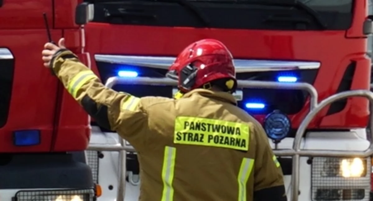 Mieszkańcy w porę ugasili palącą się szafkę