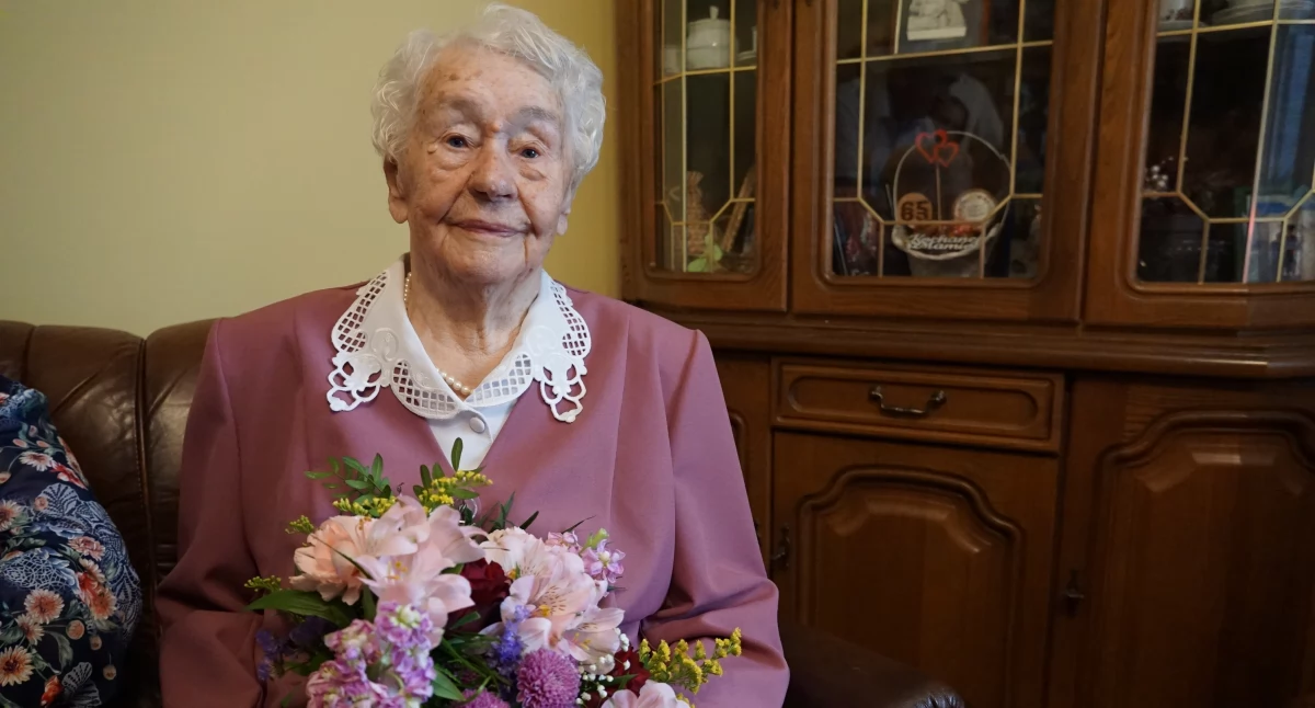 Irena Białecka z Cerekwicy skończyła 100 lat (film + fotogaleria)