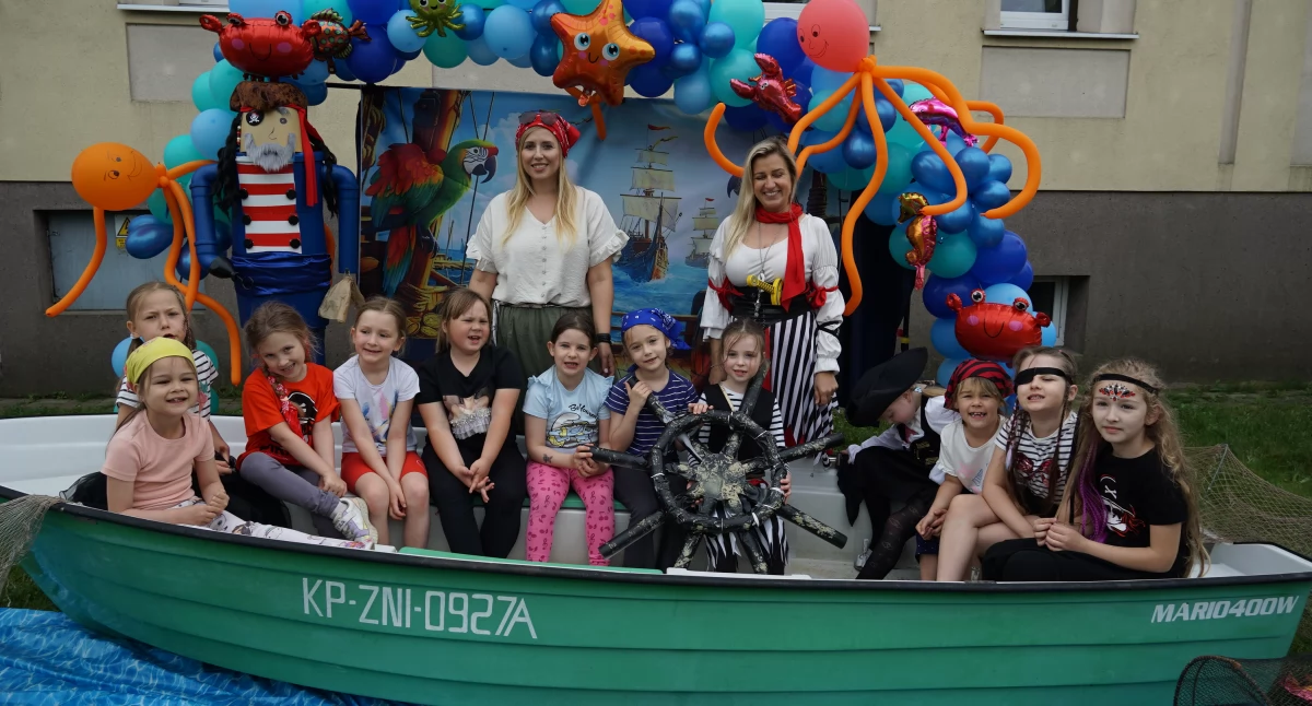 Piracka przygoda dzieci z przedszkola cukrowniczego w Żninie (zdjęcia)
