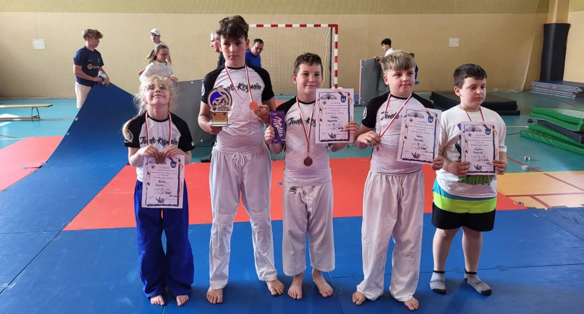 Sekcja judo działająca przy kcyńskim klubie MLKS Orzeł kończy sezon