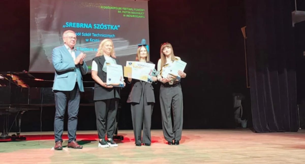 Sukces ZST w Kcyni!  na Festiwalu Filmowym w Inowrocławiu