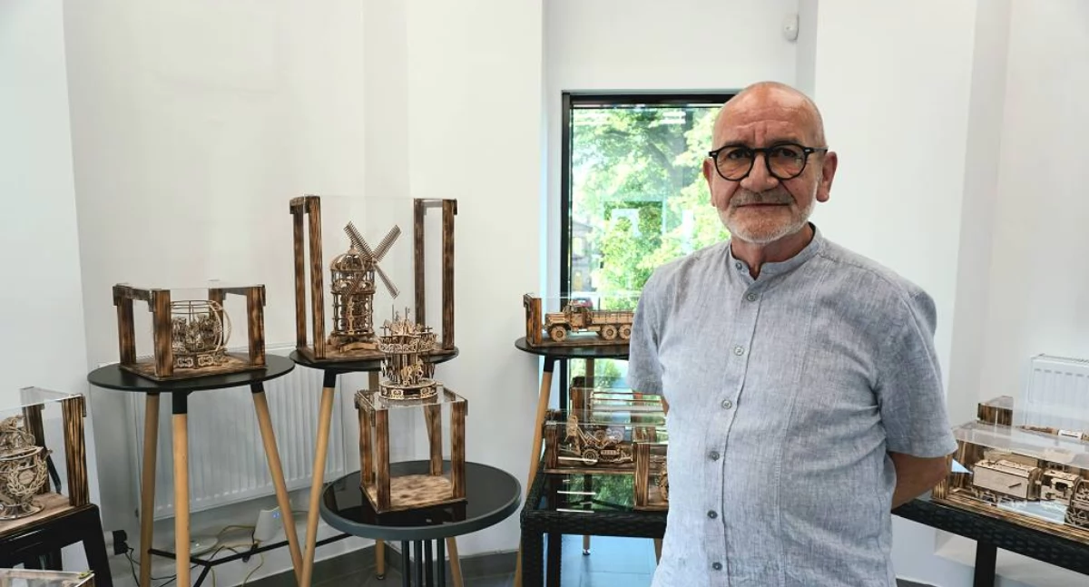 Konstrukcje z puzzli 3D pasją Witolda Ziółkowskiego (fotogaleria)
