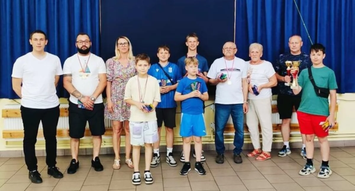 Filip Ożóg i Tomasz Grobelski warcabowymi mistrzami sołectwa Kołaczkowo