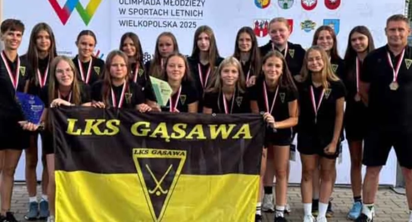 Juniorki młodsze LKS Gąsawa brązowymi medalistkami Ogólnopolskiej Olimpiady Młodzieży.