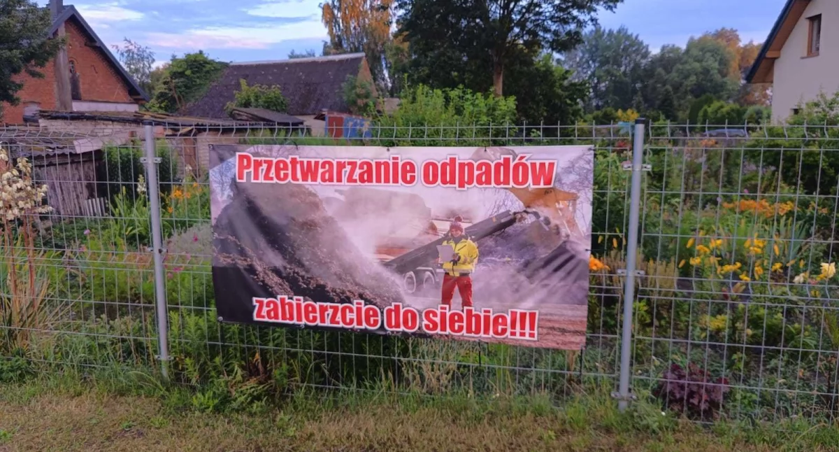 Czekamy na postanowienie burmistrza Barcina w sprawie odpadów w Pturku