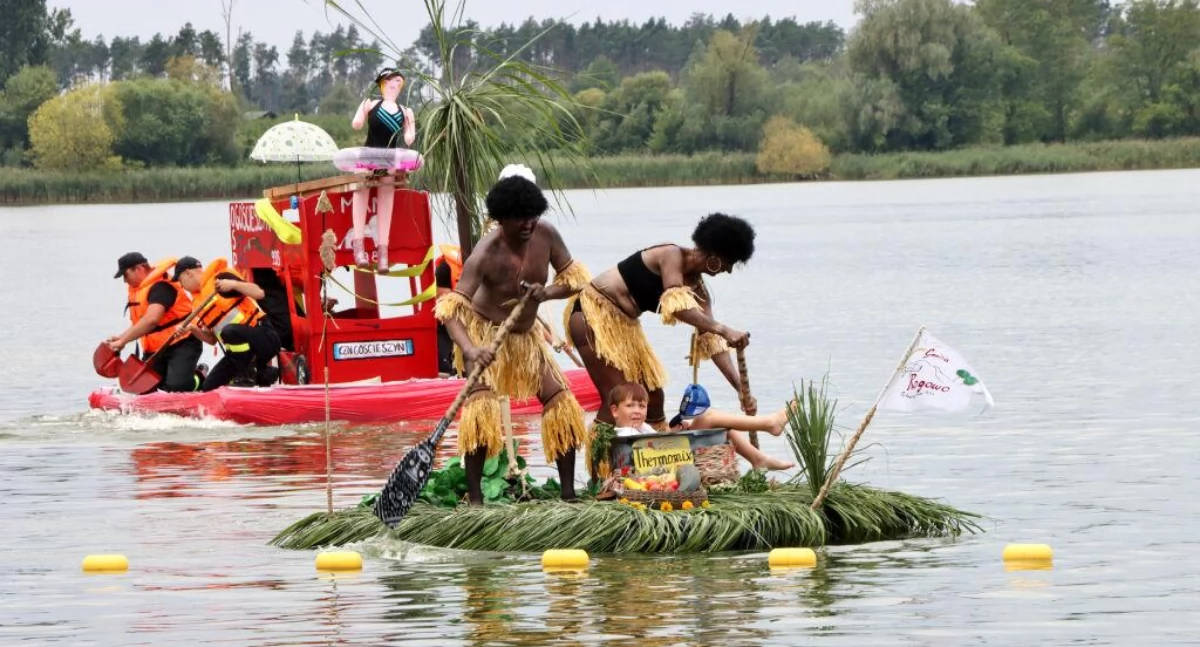 Festiwal Wody i Ryby na plaży w Rogowie