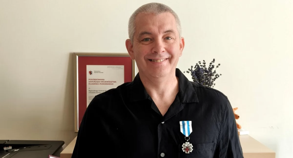 Żniński policjant z odznaką za Zasługi dla Zdrowia Narodu